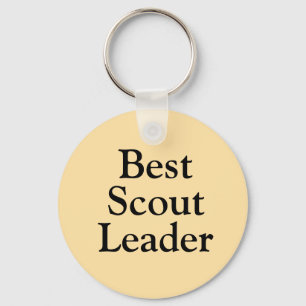 World's best Scout Leader merchandise Keychain