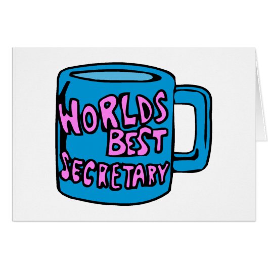 Worlds Best Secretary (Front Horizontal)