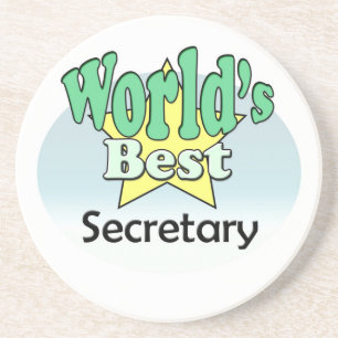 World's best Secretary Coaster