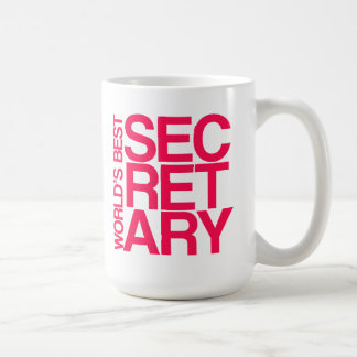 World's Best Secretary Coffee Mug
