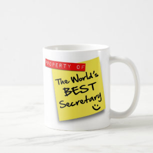 World's Best Secretary Post Coffee Mug