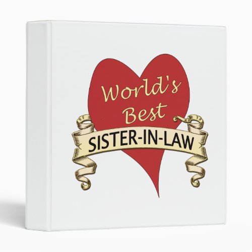 Worlds Best Sister_in_Law Binder