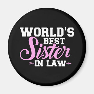World's best sister-in-law magnet