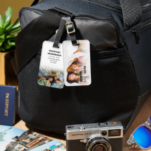 Worlds Best Sister   Photo Luggage Tag