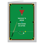 World's Best Snooker Player (Front)