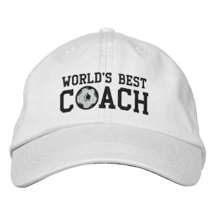 Worlds Best Soccer Coach Cap