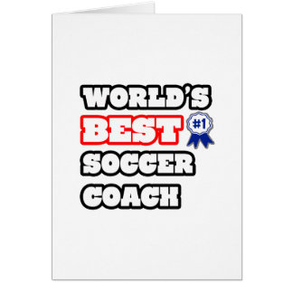 World's Best Soccer Coach Cards
