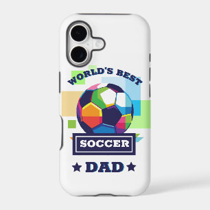 World's Best Soccer Dad Father's Day Gift iPhone 17 Case