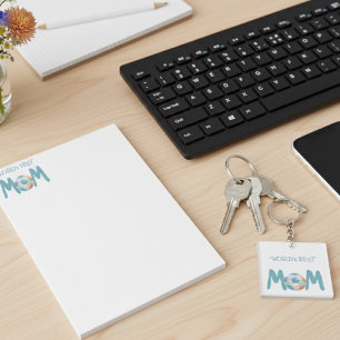 World's Best Soccer Mom Mother's Day Gift Notepad