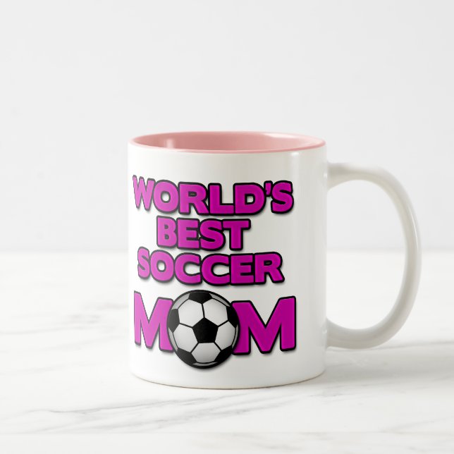 world's best soccer mom mug (Right)