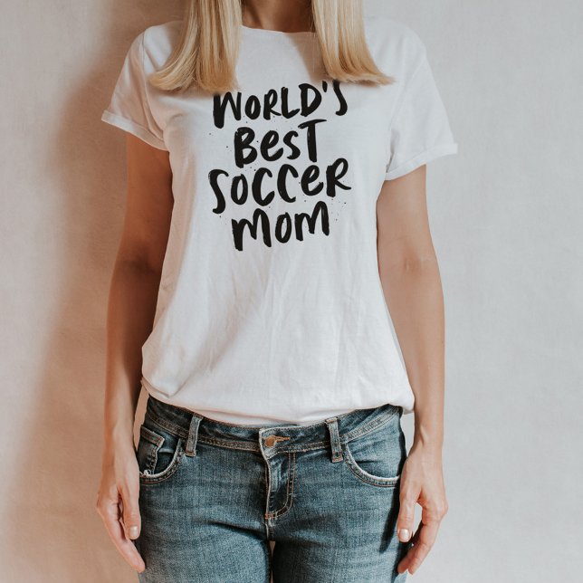 World's best soccer mom trendy stylish T-Shirt (Creator Uploaded)