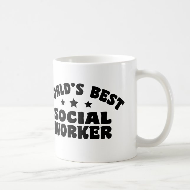 World's Best Social Worker Coffee Mug (Right)