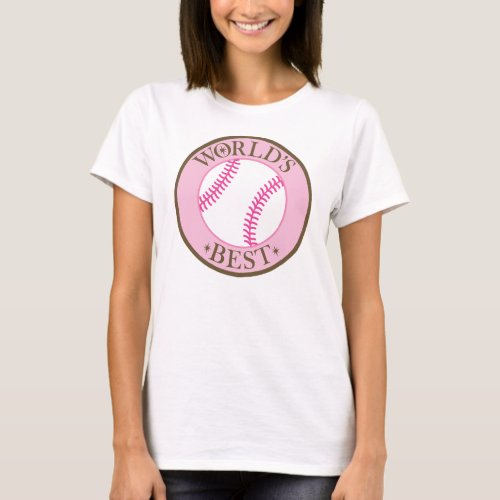 Worlds Best Softball Player T_Shirt