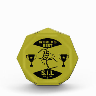 World's Best Son-In-Law Acrylic Award