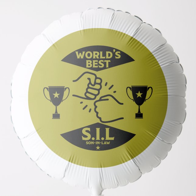 World's Best Son-In-Law Balloon (Front)