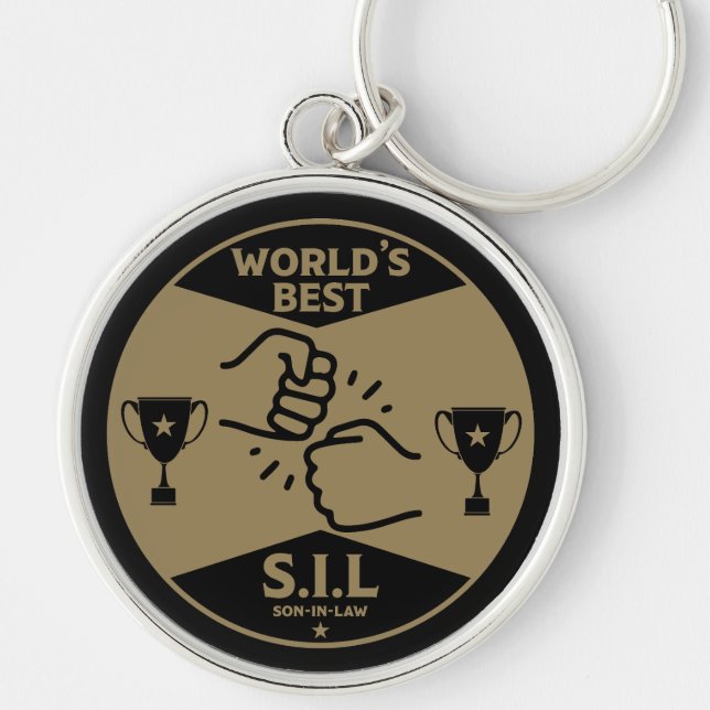 World's Best Son-In-Law Keychain (Front)