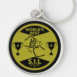 World's Best Son-In-Law Keychain