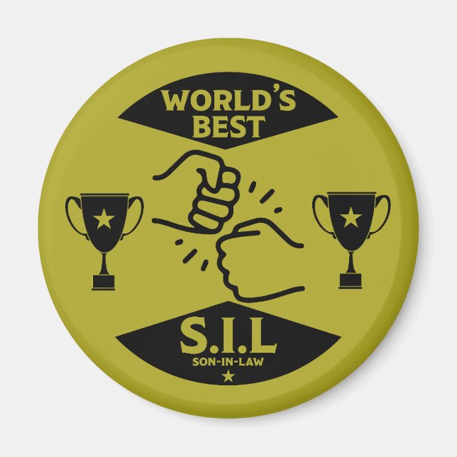 World's Best Son-In-Law Magnet (Front)