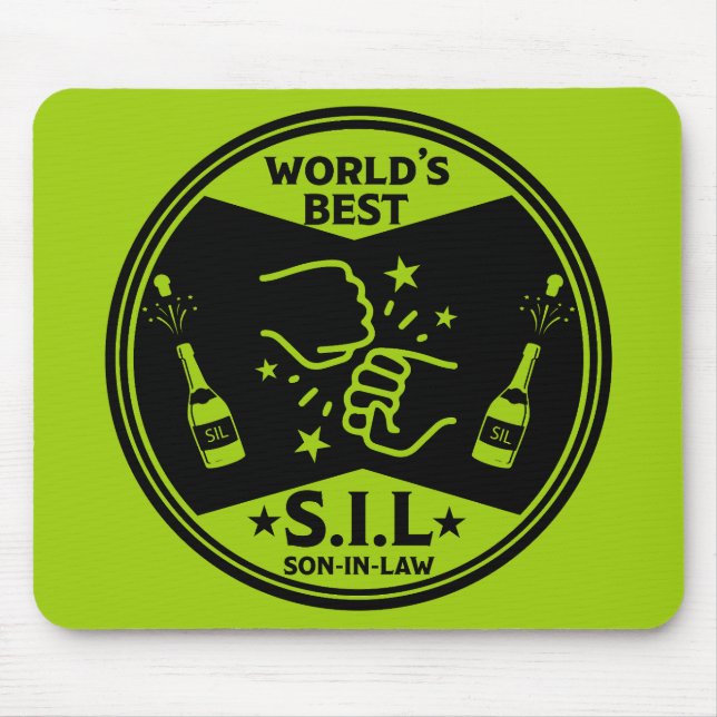 World's Best Son-In-Law Mouse Pad (Front)