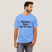 World's Best Son In Law T-Shirt (Front Full)