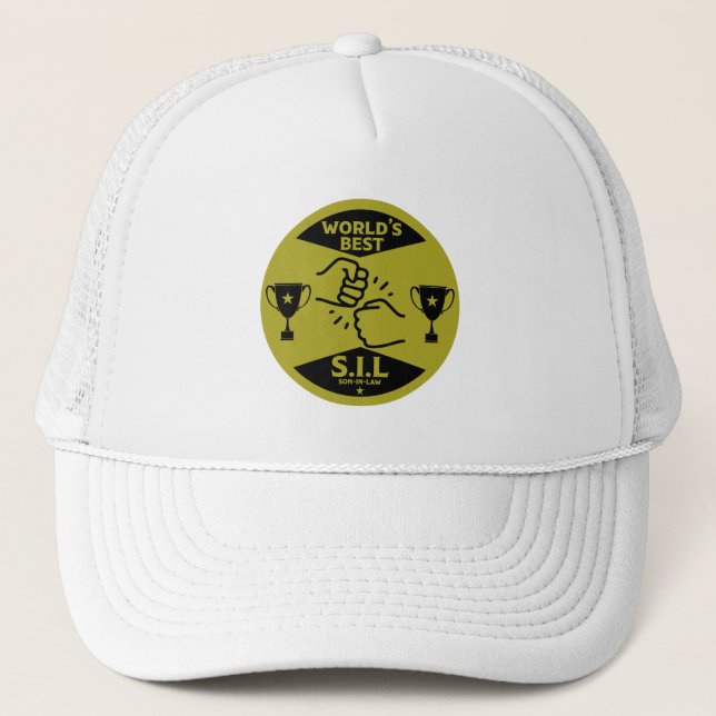 World's Best Son-In-Law Trucker Hat (Front)