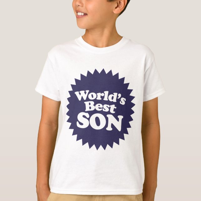 World's Best Son T-Shirt (Front)