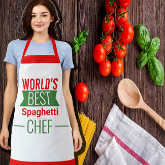 World's Best Spaghetti   Chef   -  red white green
