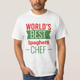 World's Best Spaghetti   Chef   -  red white green