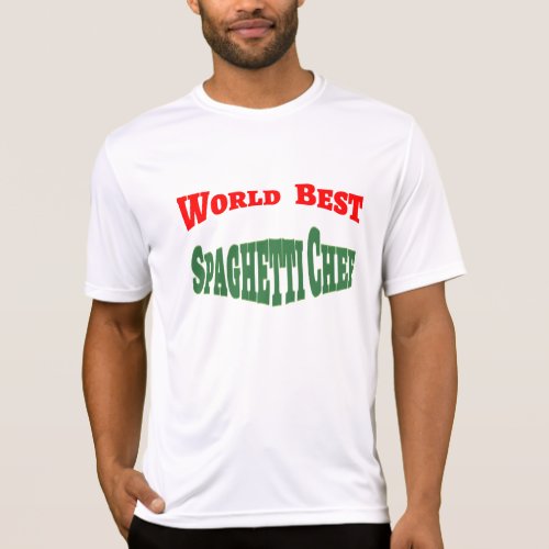Worlds Best Spaghetti Chef T_Shirt