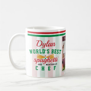 World's Best Spaghetti & Meatballs Funny Italian Coffee Mug
