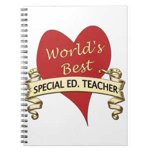 World's Best Special Ed. Teacher Notebook