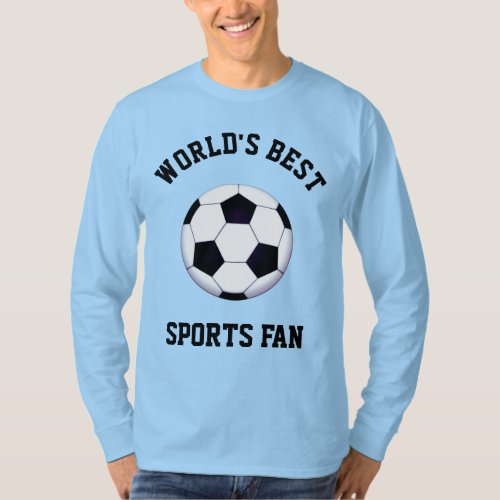 Worlds Best Sports Fan Long Sleeve T_Shirt
