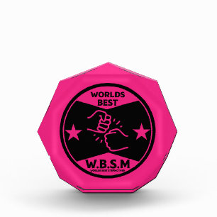 WORLDS BEST STEP MOTHER ACRYLIC AWARD