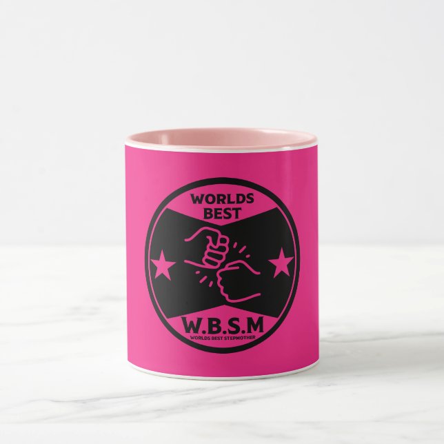 WORLDS BEST STEP MOTHER MUG (Center)