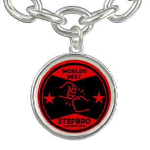 Worlds Best Stepbrother Bracelet