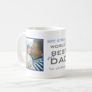 World's Best Stepdad Custom Coffee Mug