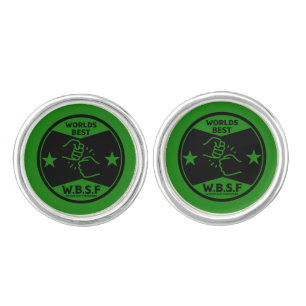 WORLDS BEST STEPFATHER CUFFLINKS