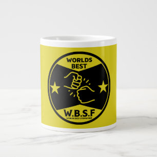 WORLDS BEST STEPFATHER GIANT COFFEE MUG