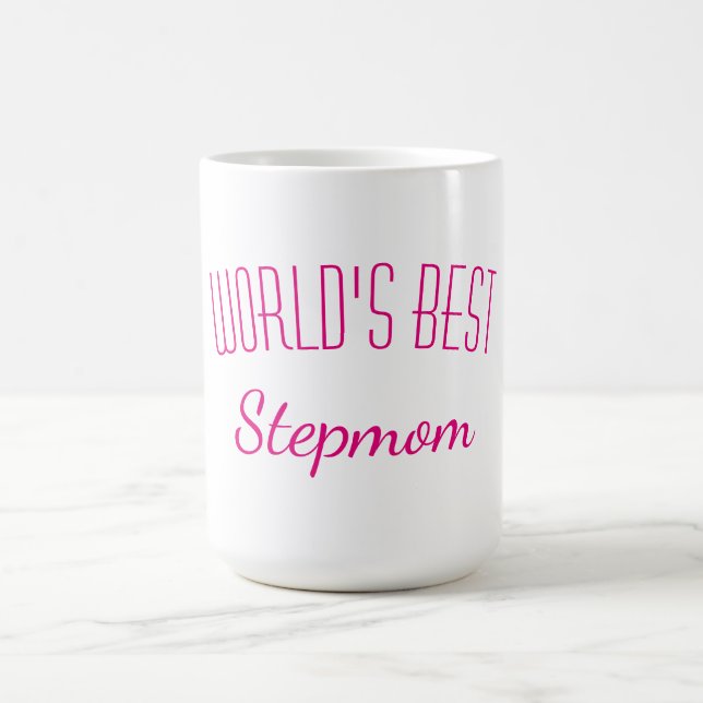 World's Best Stepmom Color Morph Mug (Center)