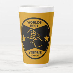 Worlds Best Stepsister Latte Mug