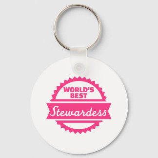 World's best Stewardess Keychain