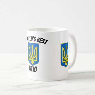 World's Best Tato Dad Tryzub Morphing Mug