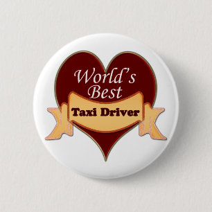 World's Best Taxi Driver Button