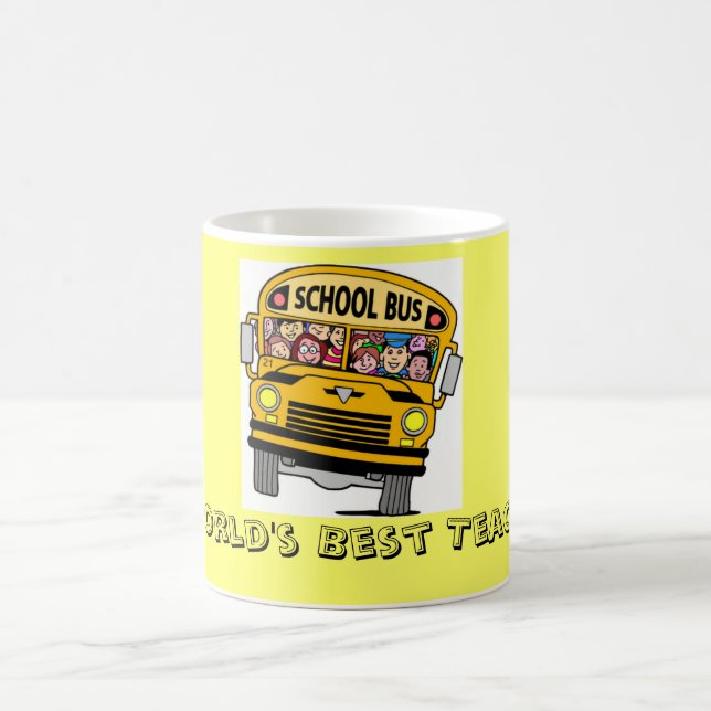 World's Best Teacher Coffee Mug (Center)