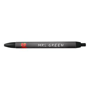 World's Best Teacher Gift Chalkboard Apple Pen