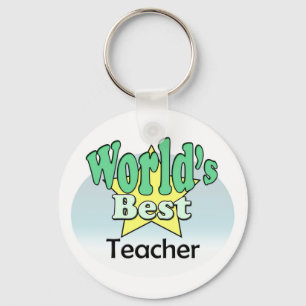 World's Best Teacher Keychain