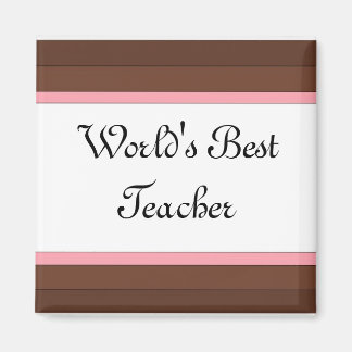 World's Best Teacher Magnet