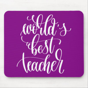 World's Best Teacher Mouse Pad