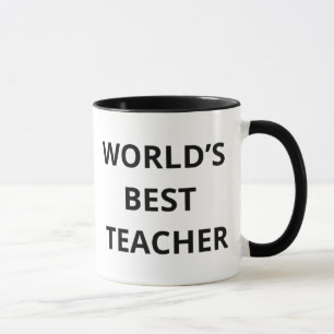 WORLD'S BEST TEACHER MUG