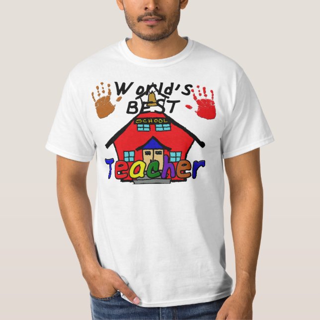 World's Best Teacher T-Shirt (Front)